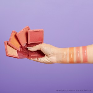 Blush Iluminador Shine Up Cor 02 Mahav Compacto