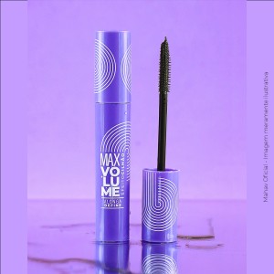 Máscara de Cílios Max Volume Alonga e Define Mahav