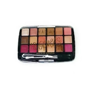 Paleta de Sombras Estojo 18 Cores Cor B Vivai