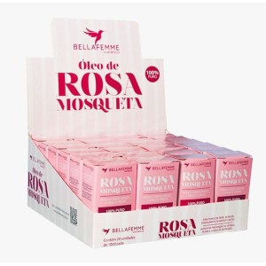 Box 24 Óleo de Rosa Mosqueta Puro Belle Femme 10 ml