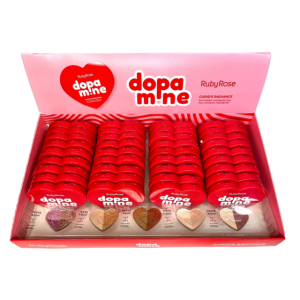 Box 36 Iluminador Duo Dopamine Cupids Radiance Ruby Rose