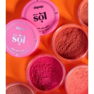 Kit 4 Blush Solto Matte Dia de Sol Dapop