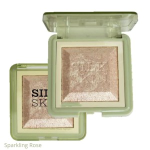 Iluminador Baked Mosaico 4-Sparkling Rose Silk Skin Rubyrose