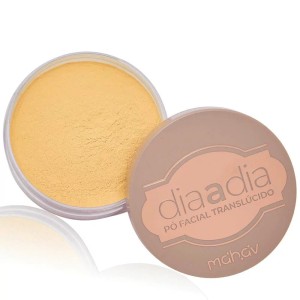 Pó Facial Translúcido Pocket Dia a Dia Mahav Banana