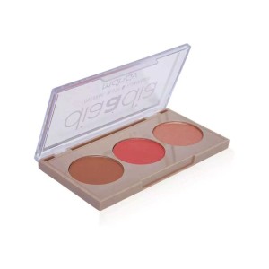 Trio Contorno Blush Iluminador Dia a Dia Cor 02 Mahav