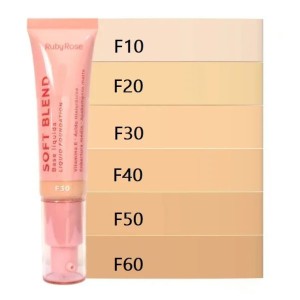 Base Líquida Soft Blend F50 Ruby Rose