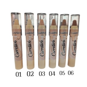 Kit 6 Corretivo Stick Bastão Lua & Neve