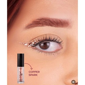 Delineador Glitter Shine 6- Copper Spark Ruby Rose