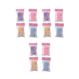 Kit 12 Esponja Hidra Expansível p/ Limpeza Facial Vivai c/ 12