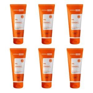 Box 6 Gel Anti-idade c/vitamina C  Dermachem 100G