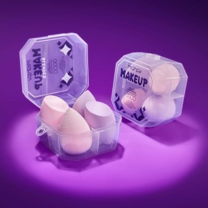 Makeup Blender Kit com 4 Esponjas Mahav