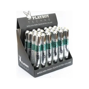 Box 24 Máscara de Cílios 2 em 1 Extra Volume Techno Playboy