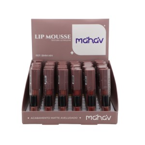 Box 36 Batom Líquido Lip Mousse Dia a Dia Mahav