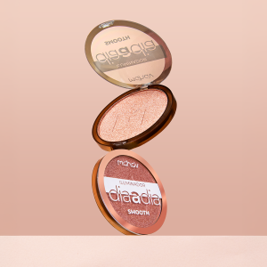 Iluminador Facial Compacto Smooth Vanilla Glow Dia a Dia Mahav