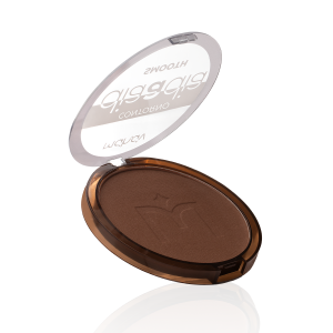 Contorno Facial em Pó Compacto Smooth Capuccino Dia a Dia Mahav 