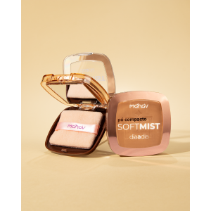 Pó Compacto Soft Mist Cor 01 Dia a Dia Mahav