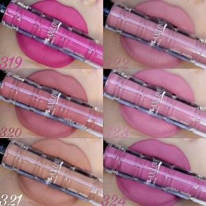 Kit 6 Batom Líquido Nude 24h Max Love 319 ao 324