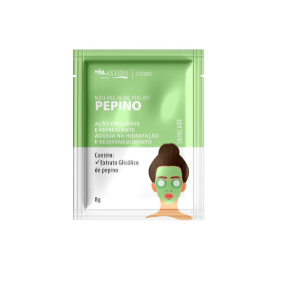 Máscara Facial Peel Off Pepino Max Love 8 g