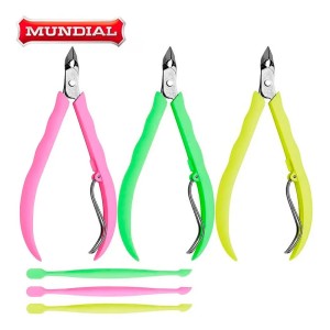 Alicate para Cutículas e Espátula Dupla Sandy Mundial