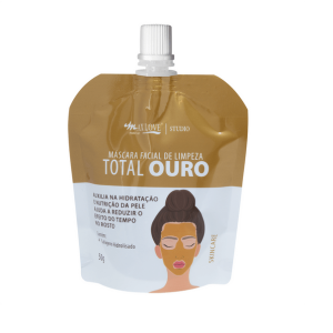 Máscara Facial de Limpeza Total Ouro Max Love 50 g