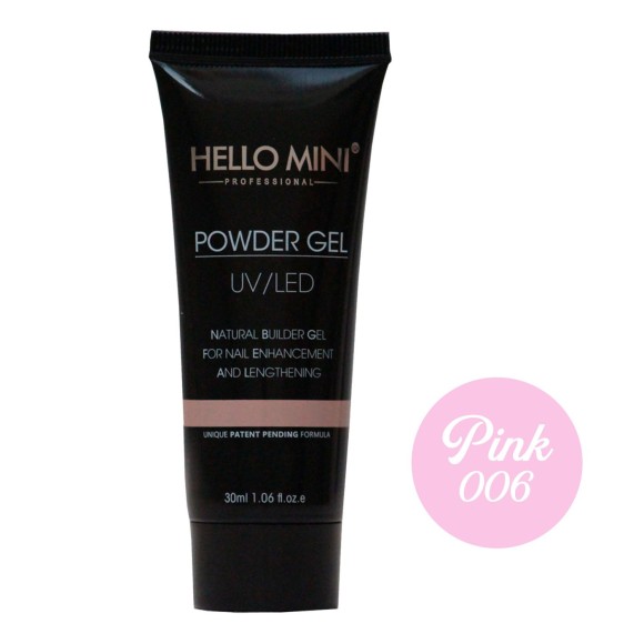 Gel Powder UV/LED Hello Mini - 06 Pink