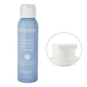 Sabonete Mousse Facial de Limpeza Nuvem de Algodão Ruby Rose 150 ml