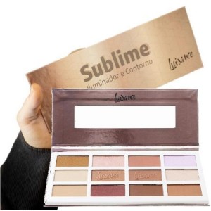 Paleta Sublime Iluminador e Contorno Luisance