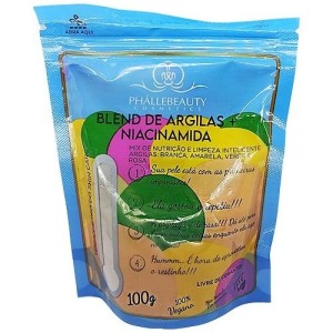Blend de Argilas Niacinamida Phállebeauty 100 g
