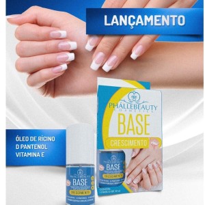 Base Crescimento para unhas Phállebeauty 10 ml