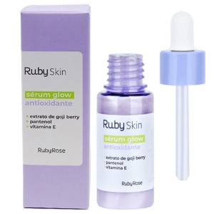 Sérum Glow Antioxidante Linha Basics Ruby Rose 30 ml