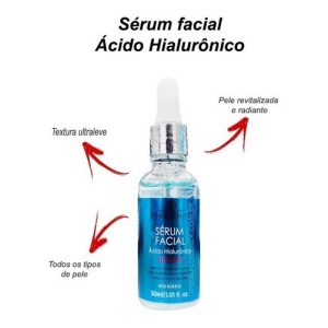 Sérum Facial Ácido Hialurônico Phállebeauty 30 ml