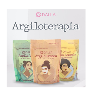 Argila Amarela Dalla Uso Facial Corporal e Capilar 100G