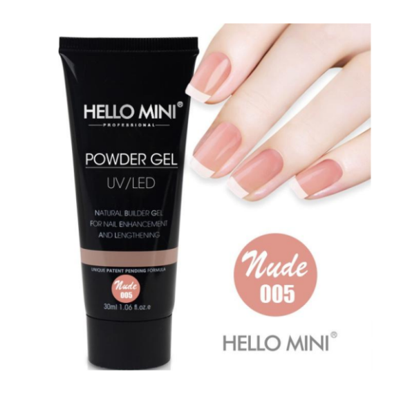 Gel Powder UV/LED Hello Mini - 05 Nude