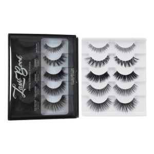 Cílios Postiços Macrilan Lash Book c/ 5 - EB101