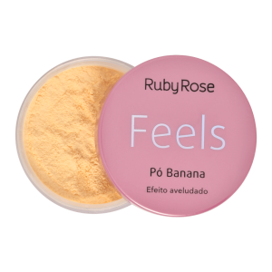 Pó Banana Feels Ruby Rose Efeito Aveludado 14g