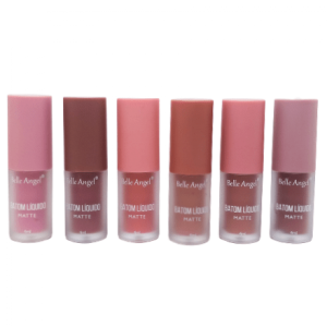 Kit 6 Batom Líquido Matte 1 ao 6 Belle Angel