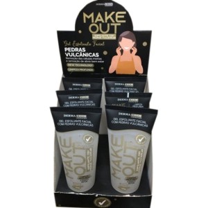 Box 6 Esfoliante Gel Facial Pedras Vulcânicas Dermachem 100 G