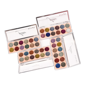 Paleta de Sombra Glitter 2 Vivai c/ 12 cores