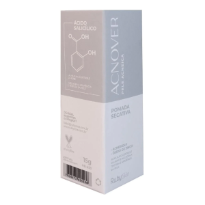 Pomada Secativa Antiacne Acnover Ruby Rose 15 g