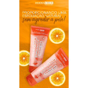 Gel Esfoliante Vitamina C Anti-idade Dermachem 100 G