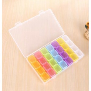 Caixa Organizadora com Divisória Colorida