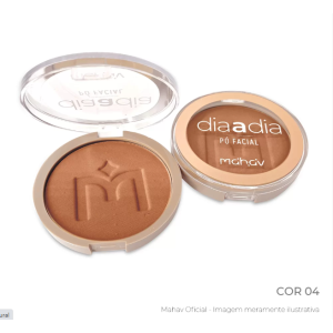 Pó Facial Compacto Dia a Dia Cor 04 Mahav 10 g