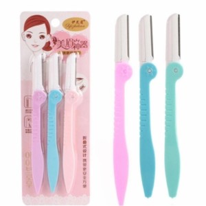 Navalha para Sobrancelha c/ 3 Unidades