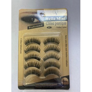 Cilios Postiços Hello Mini c/ 5 Pares 01