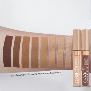 Kit 8 Corretivo & Contorno Líquido Dia a Dia Mahav Completo