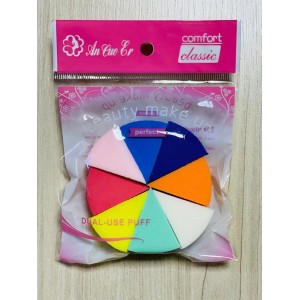 Esponja para Maquiagem Queijo 8 pedaços Comfort Classic