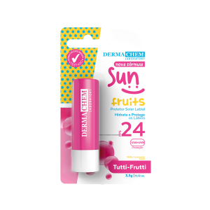 Protetor Labial Sun FPS 24 Tutti-Frutti Dermachem