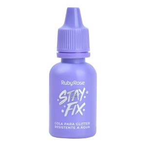 Cola para Glitter Resistente a água Stay Fix Ruby Rose 10 ml