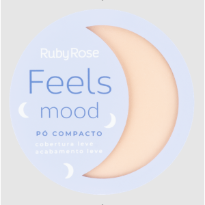 Pó Compacto Feels Mood Cor PC03 Ruby Rose