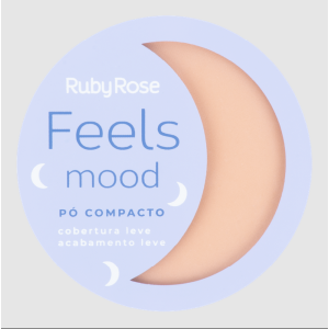Pó Compacto Feels Mood Cor PC04 Ruby Rose